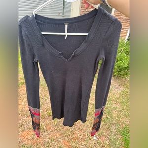 Free people long sleeve top